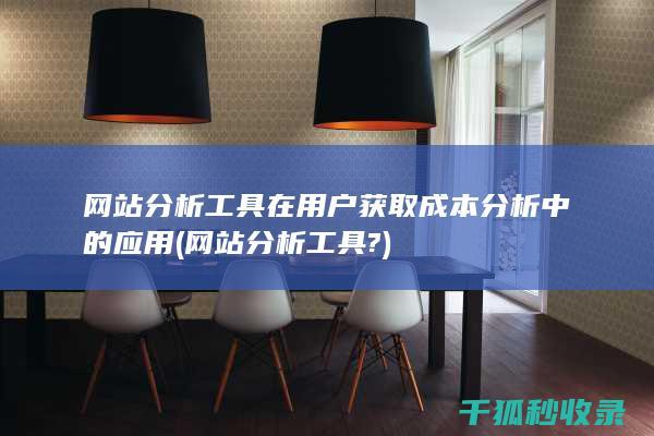 网站分析工具在用户获取成本分析中的应用 (网站分析工具?)