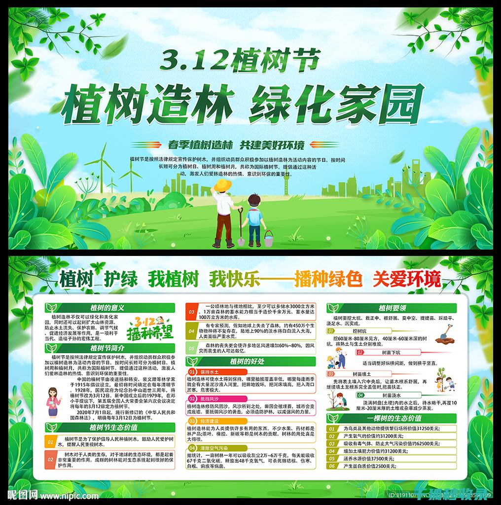 植树节：用树木改善环境质量 (植树节用树叶树枝做1幅相框画怎么做)